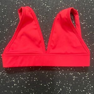 Tiger Friday girls child XL red cherry rule breaker bralette top athletic dance